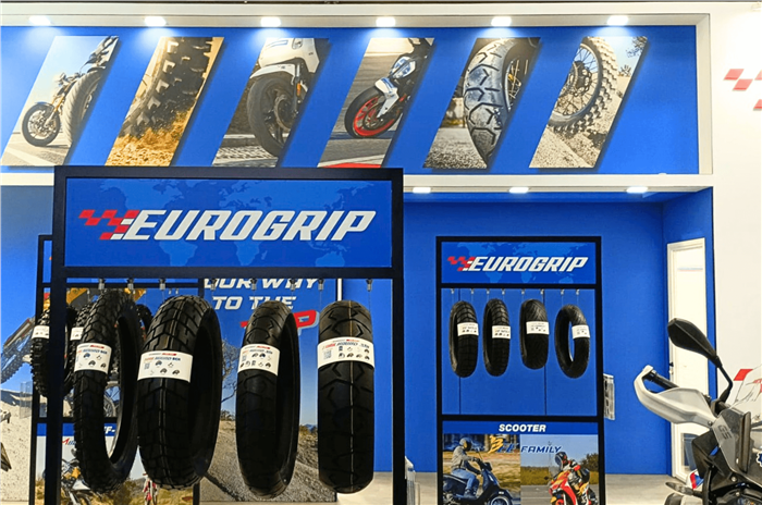 TVS Eurogrip Trailhound tires details, information